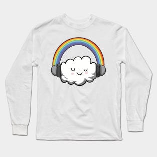 Cloudy With a Chance of Music Long Sleeve T-Shirt